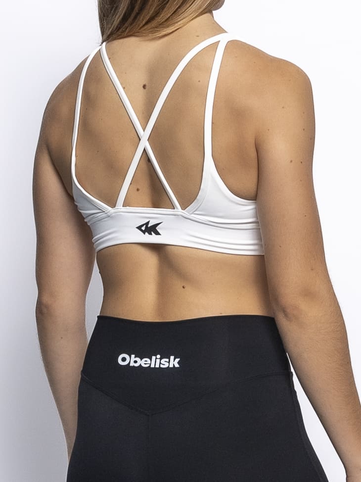 Sujetador deportivo Nude Feeling - Blanco