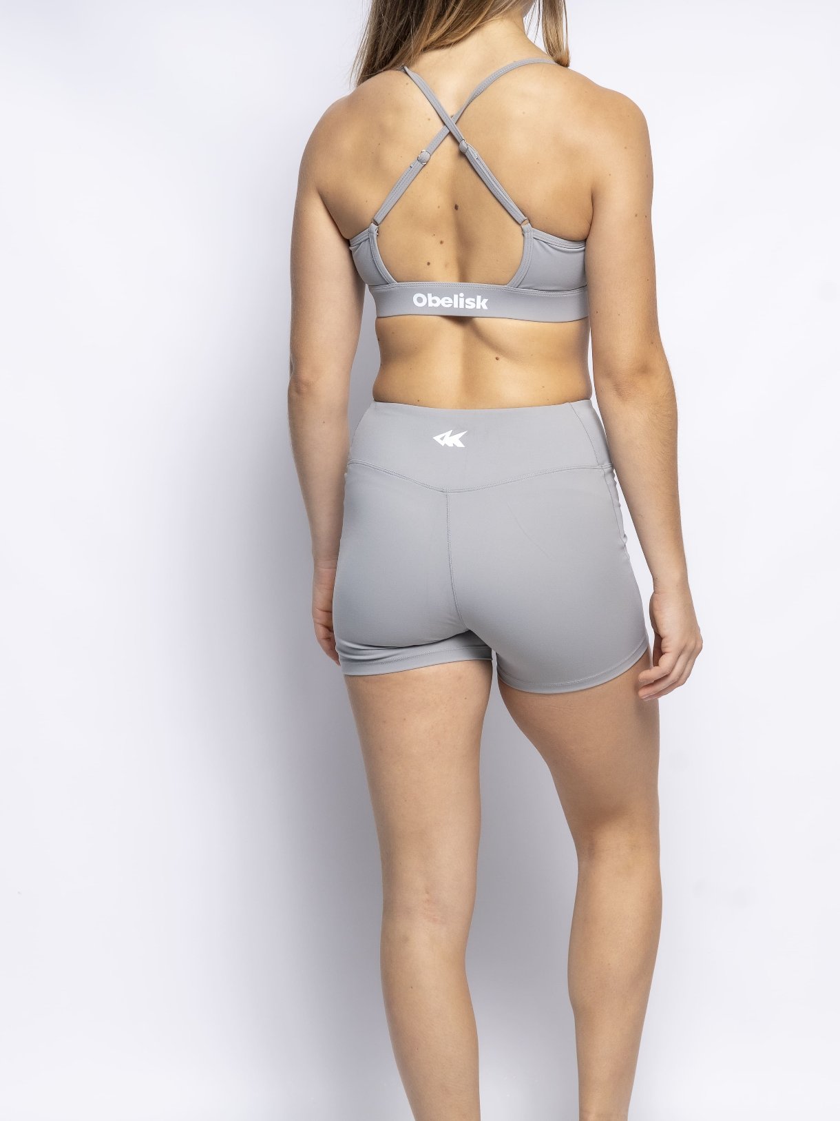 Pantalones cortos deportivos - Grises