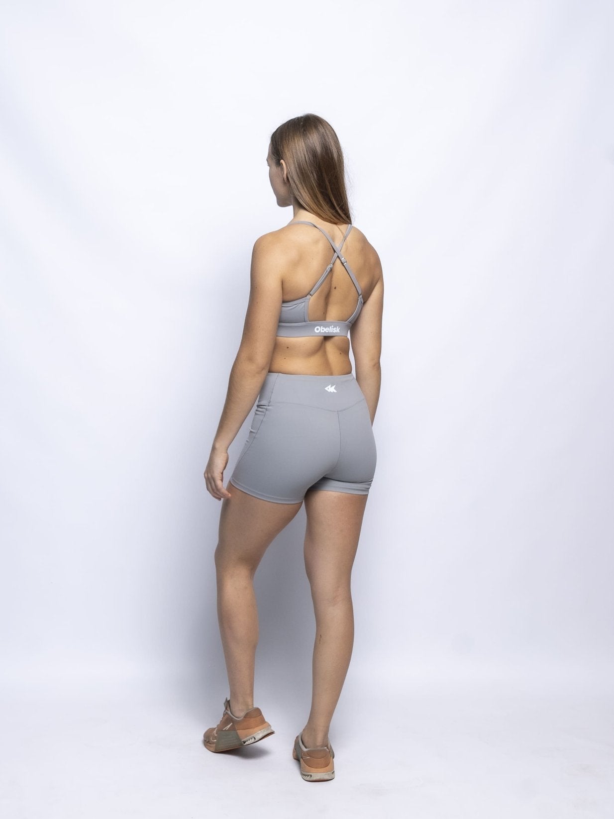 Pantalones cortos deportivos - Grises