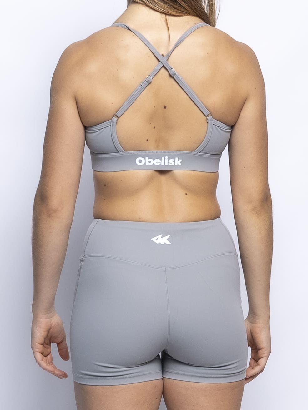 Pantalones cortos deportivos - Grises