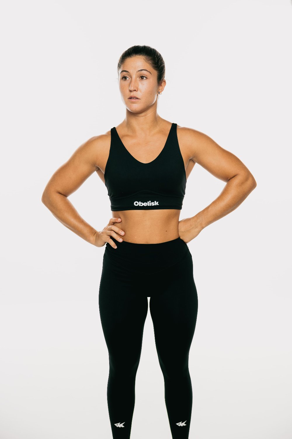 Sujetador deportivo Nude Feeling - Negro