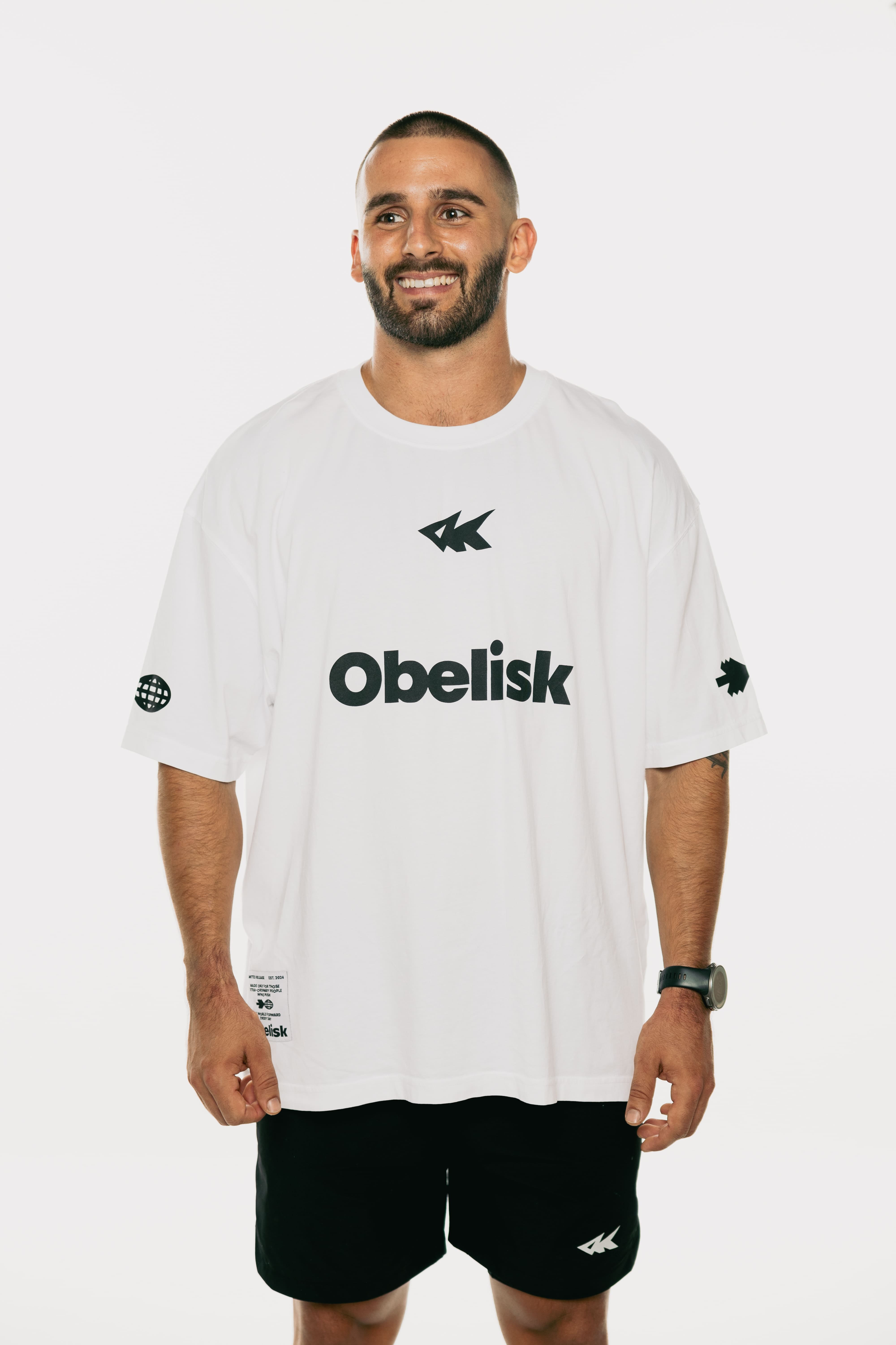 Camiseta Oversize - Blanca