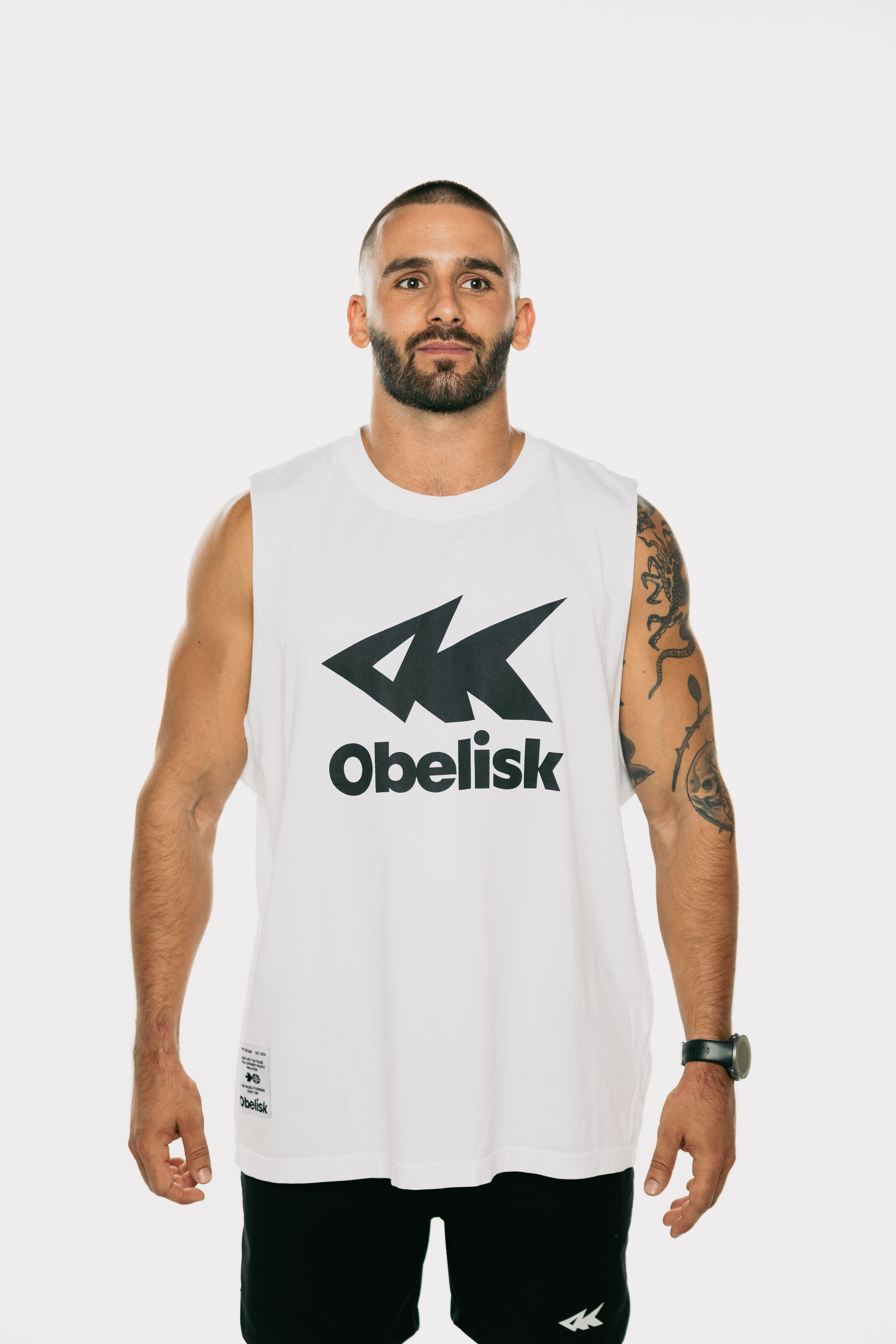 Camiseta sin mangas - Blanca