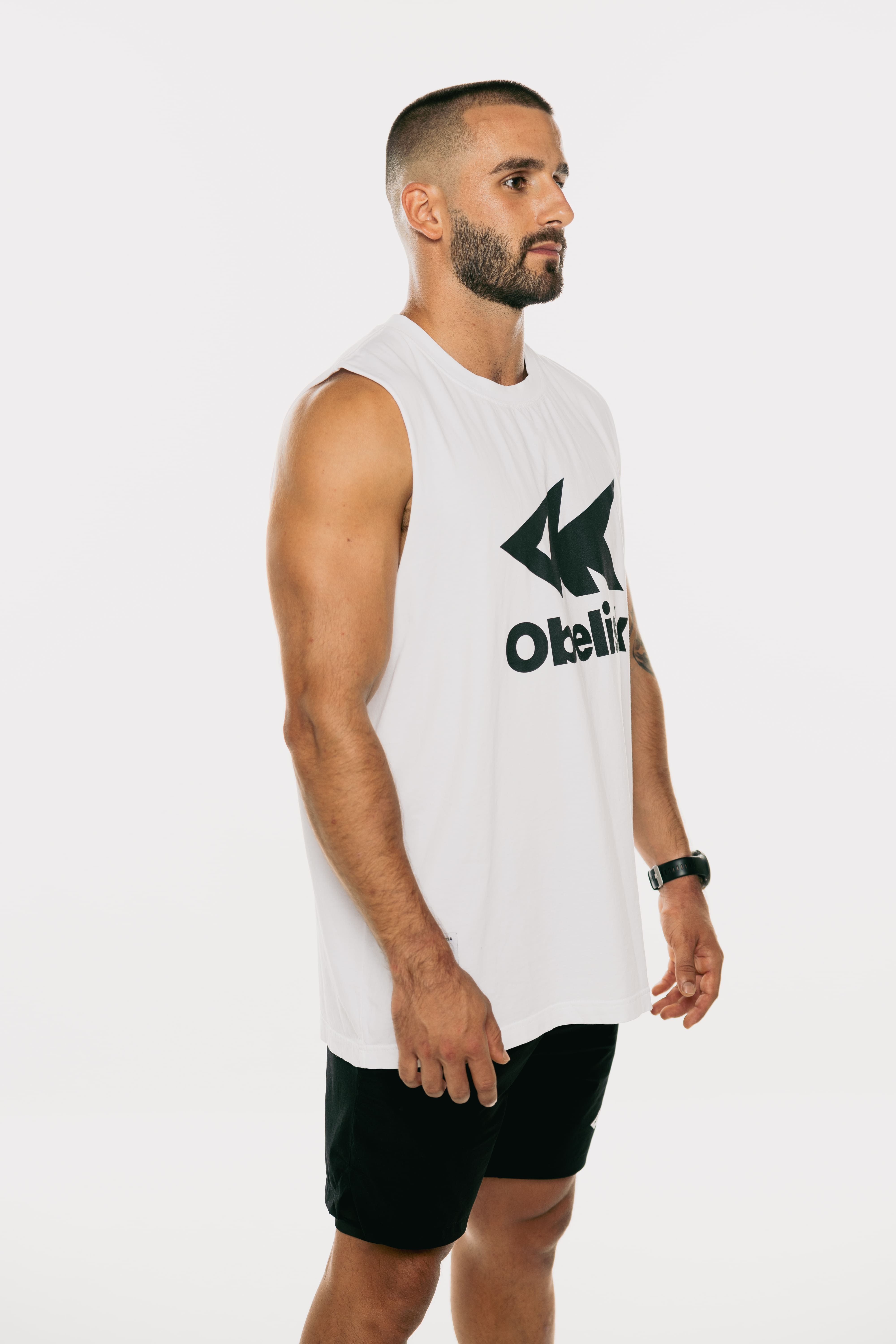 Camiseta sin mangas - Blanca