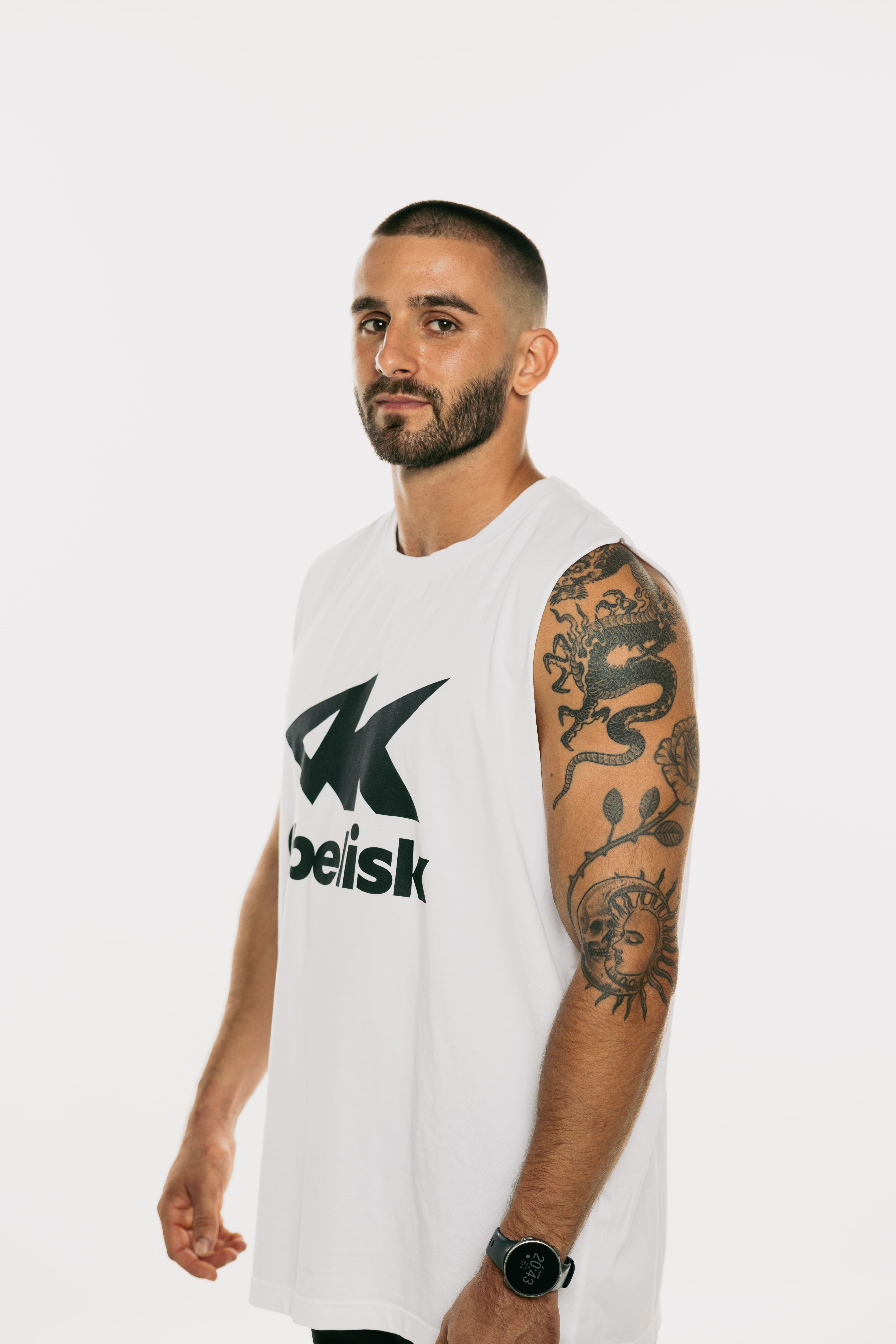 Camiseta sin mangas - Blanca