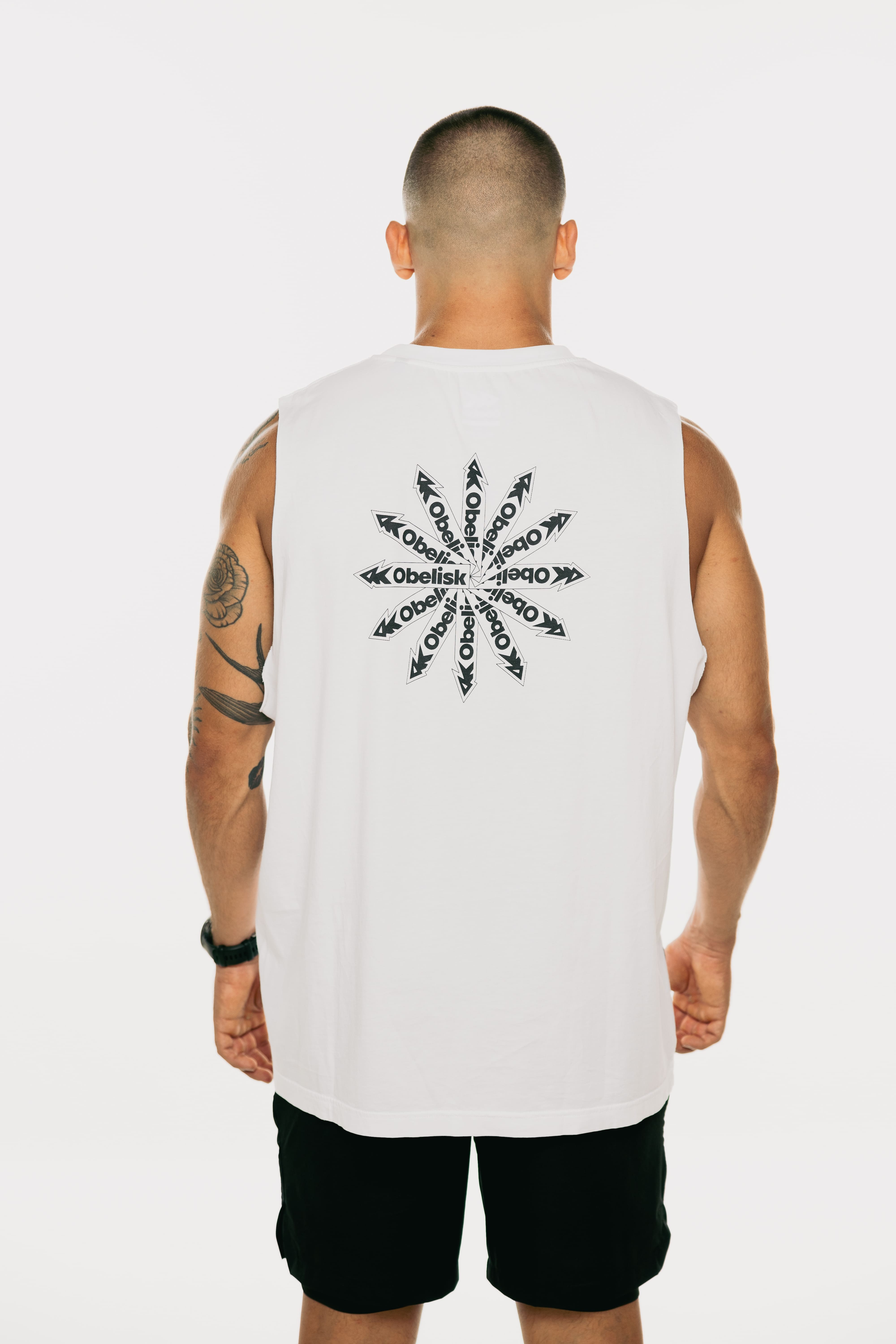 Camiseta sin mangas - Blanca