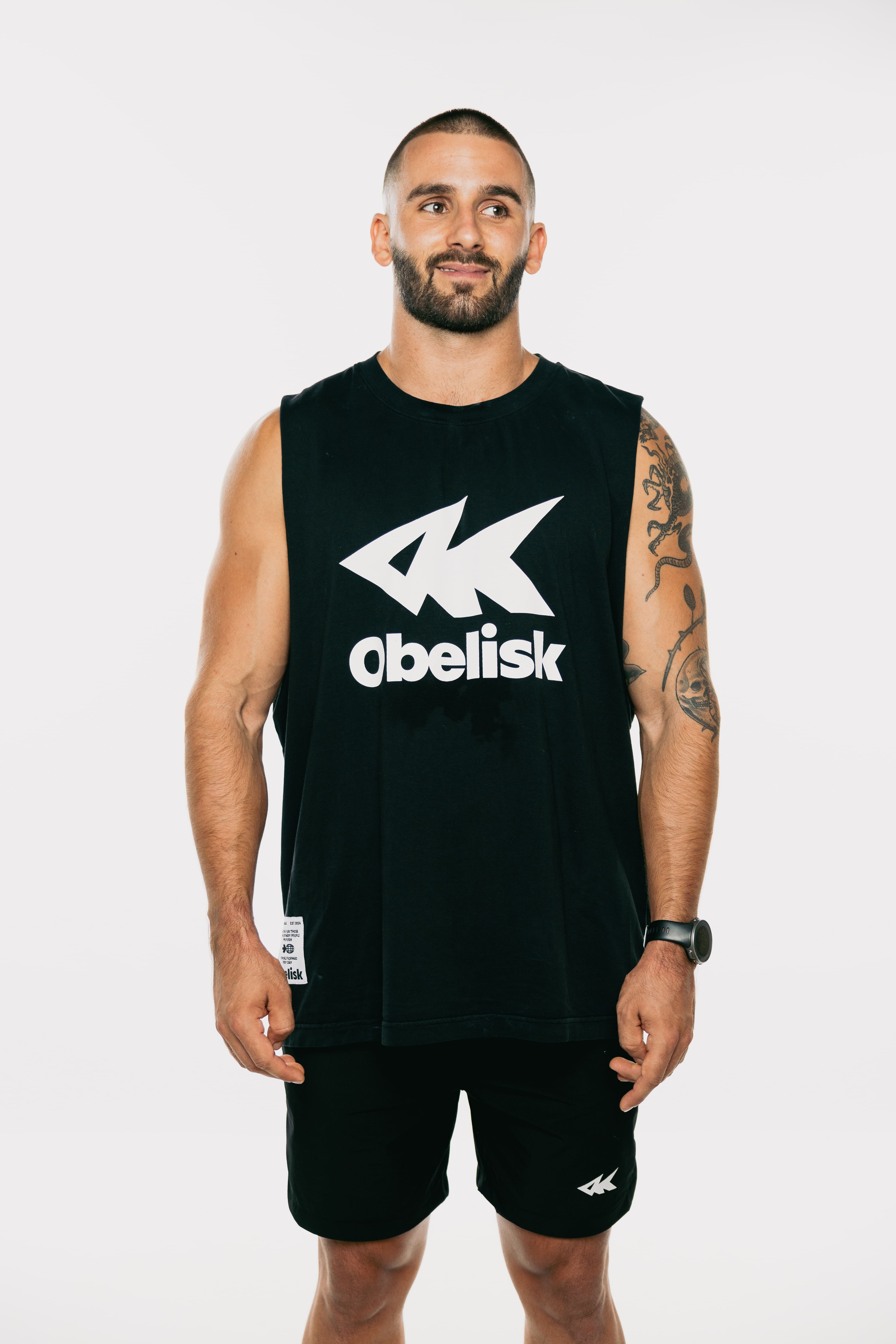 Camiseta sin mangas - Negra