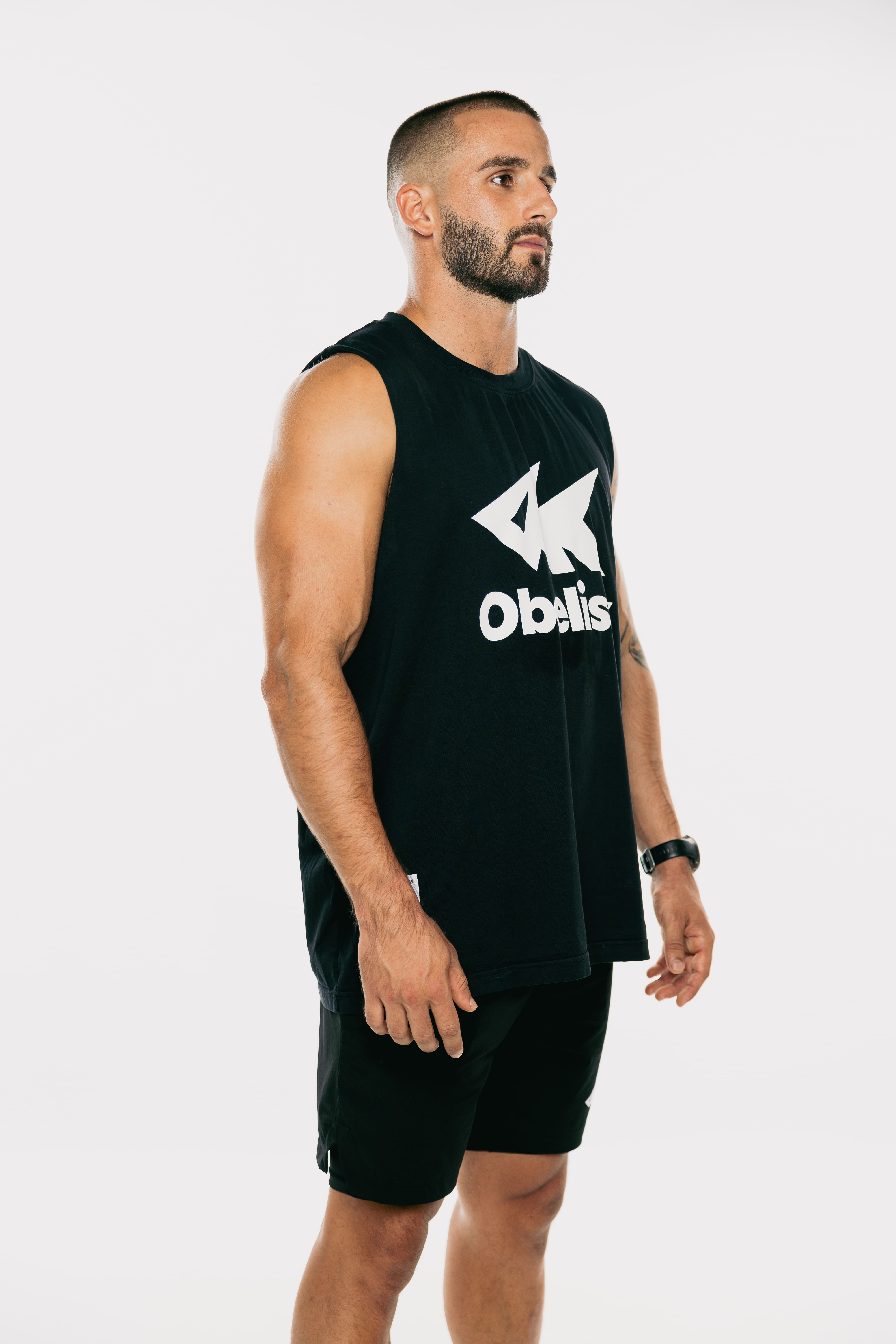 Camiseta sin mangas - Negra