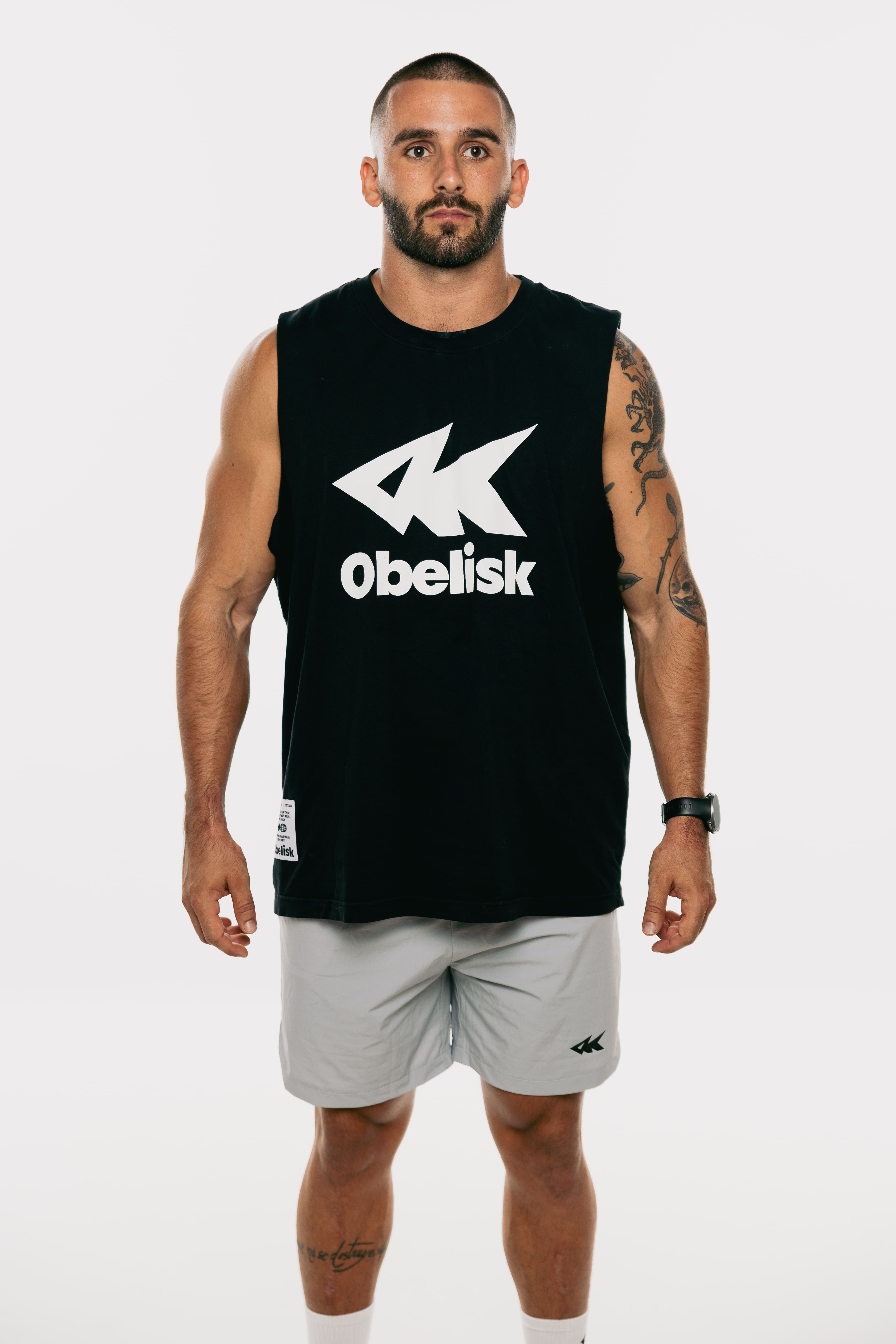 Camiseta sin mangas - Negra